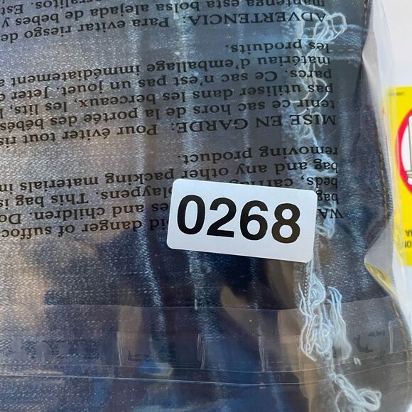 KanCan Denim Jean Mini Skirt Size 1/24 – Raw Hem, Stretch Fit - Picture 12 of 12